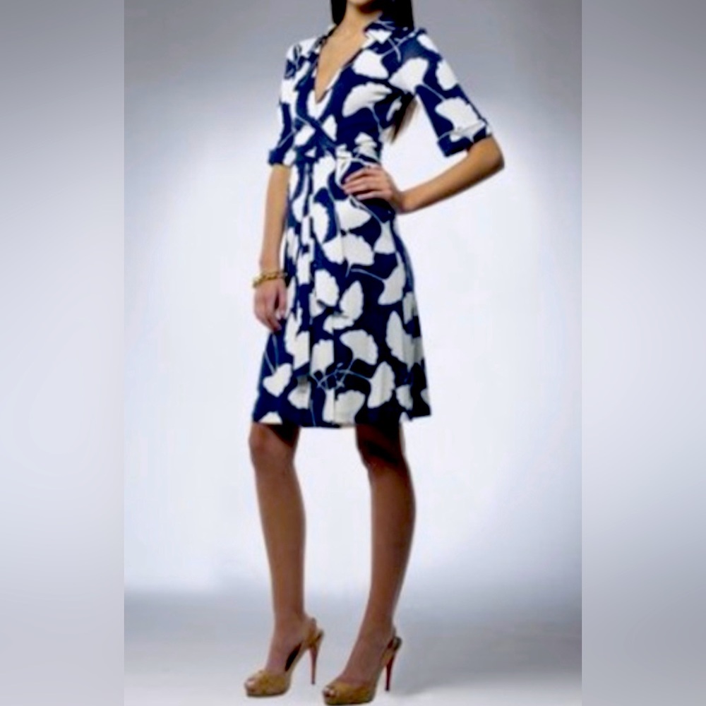 Beautiful DVF Ginkgo wrap dress, great condition